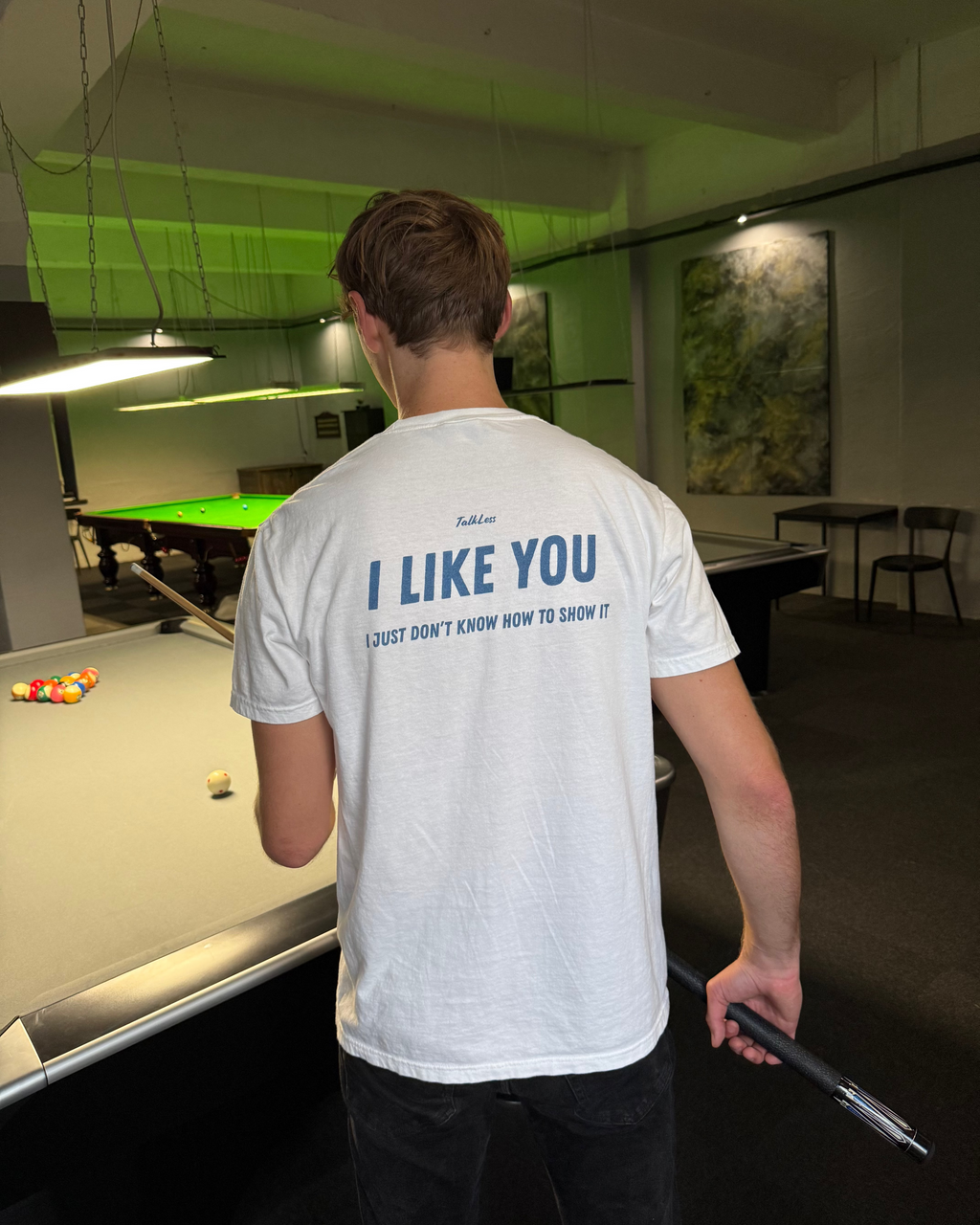 I LIKE YOU, I JUST DON'T KNOW HOW TO SHOW IT