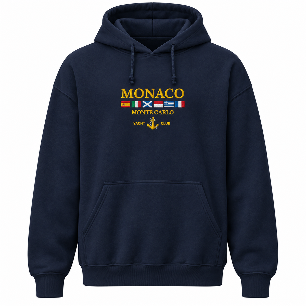 MONACO YACH CLUB HOODIE (embroidered)